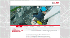 Desktop Screenshot of alpin-projekt.de